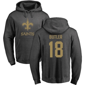 Emmanuel Butler Youth New Orleans Saints Ash One Color Pullover Hoodie ...